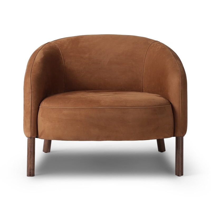 Bowie Chair – Nubuck Cognac