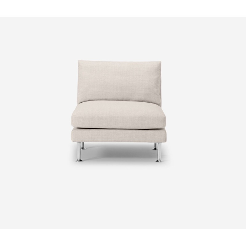 Form Armless Chair – Fabric