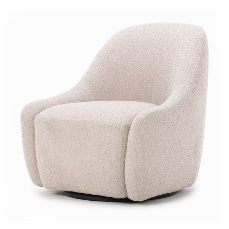 Levi Swivel Chair – Knoll Sand