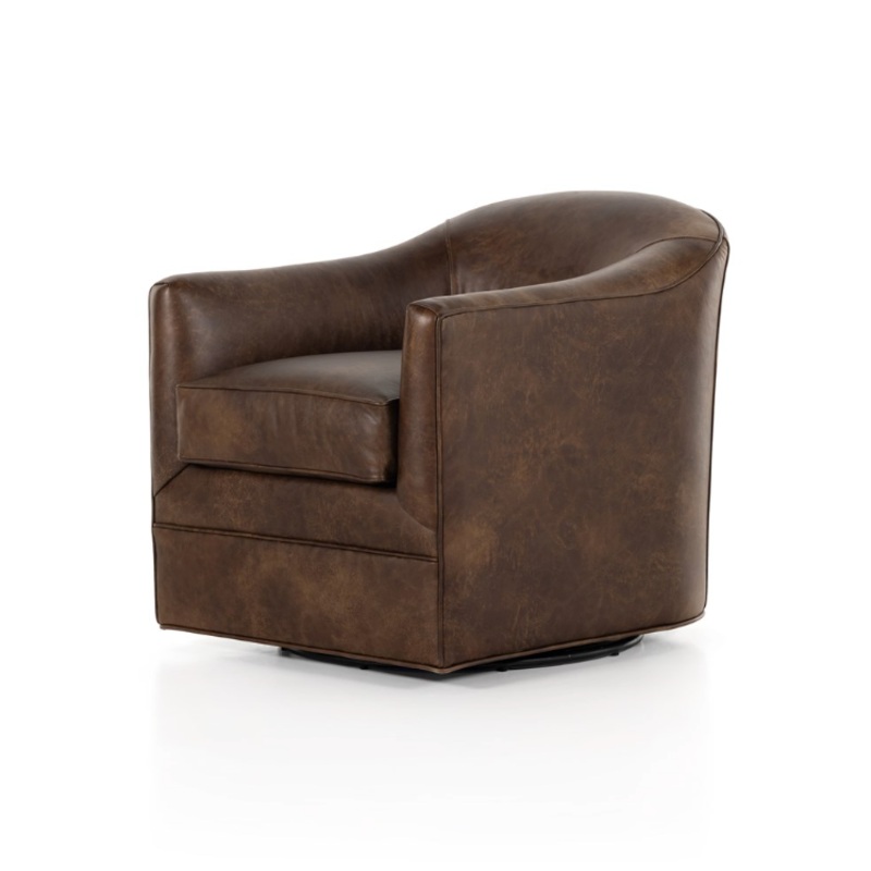 Quinton Swivel Chair – Arvada Cigar