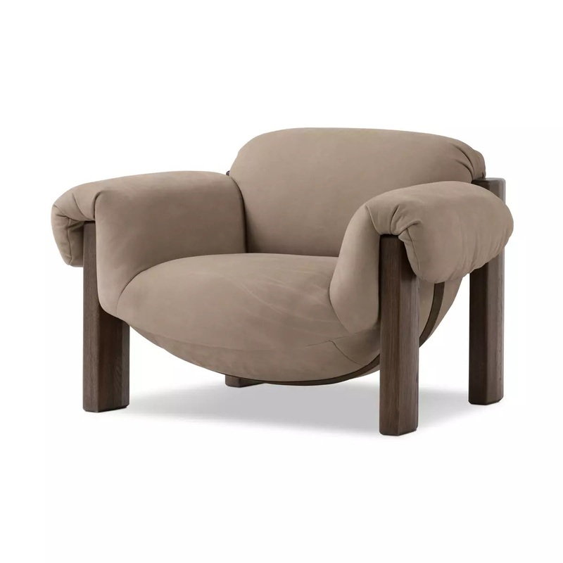 Samena Chair – Nubuck Nude