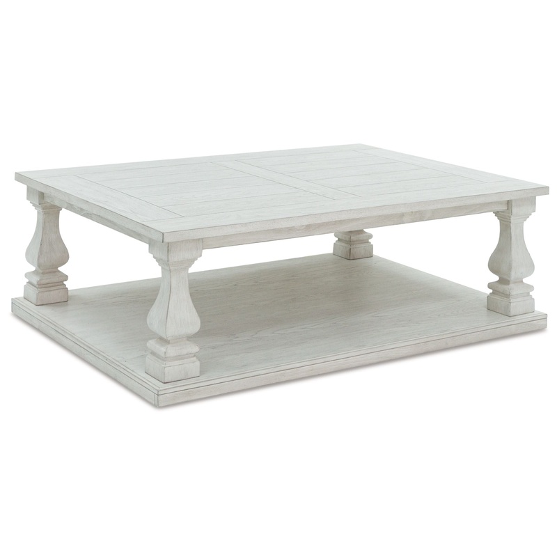 Arlendyne – Antique White – Rectangular Cocktail Table