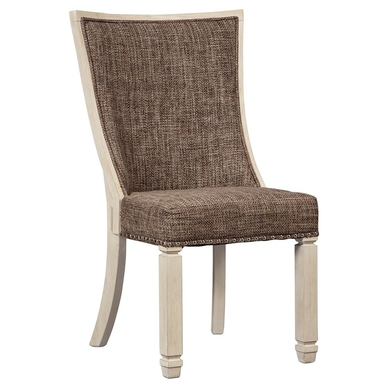 Bolanburg – Brown / Beige – Dining Uph Side Chair  – Uph Back