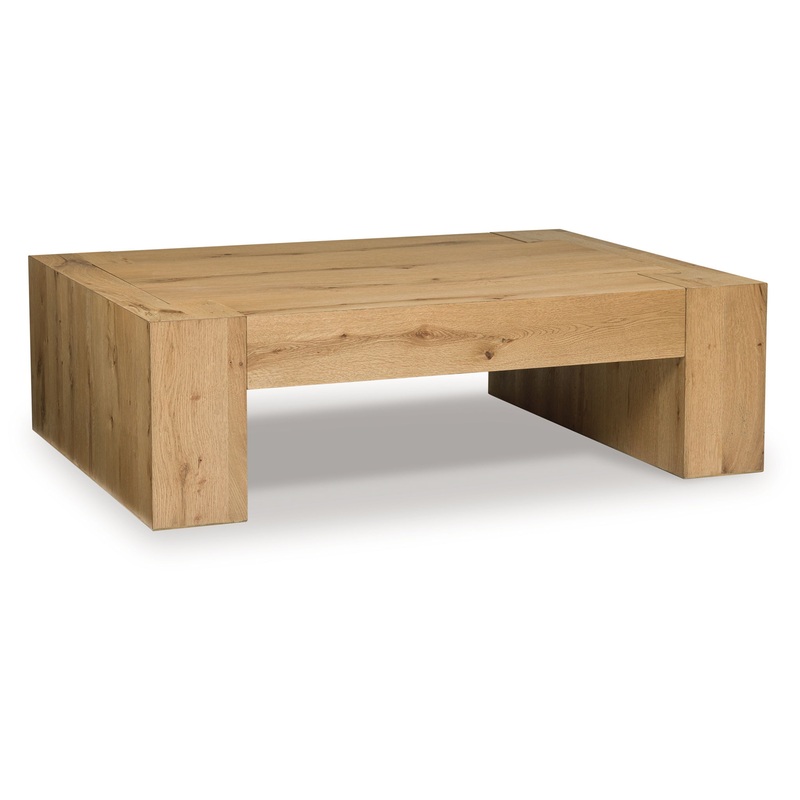 Bracken – Light Brown – Rectangular Cocktail Table