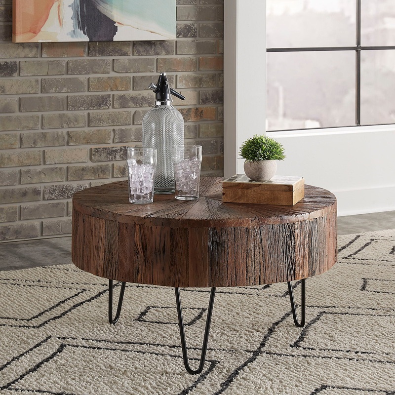 Canyon – Accent Cocktail Table – Dark Brown