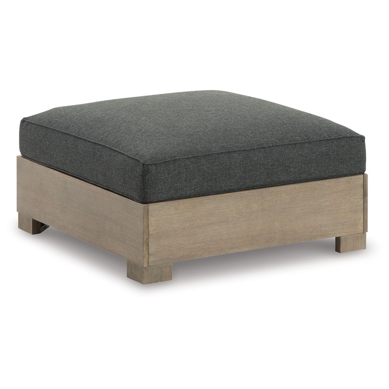 Citrine Park – Brown – Ottoman With Cushion