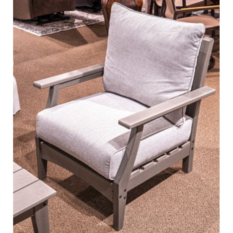 Cove Beach – Gray – Lounge Chair With Cushion (Set of 2)