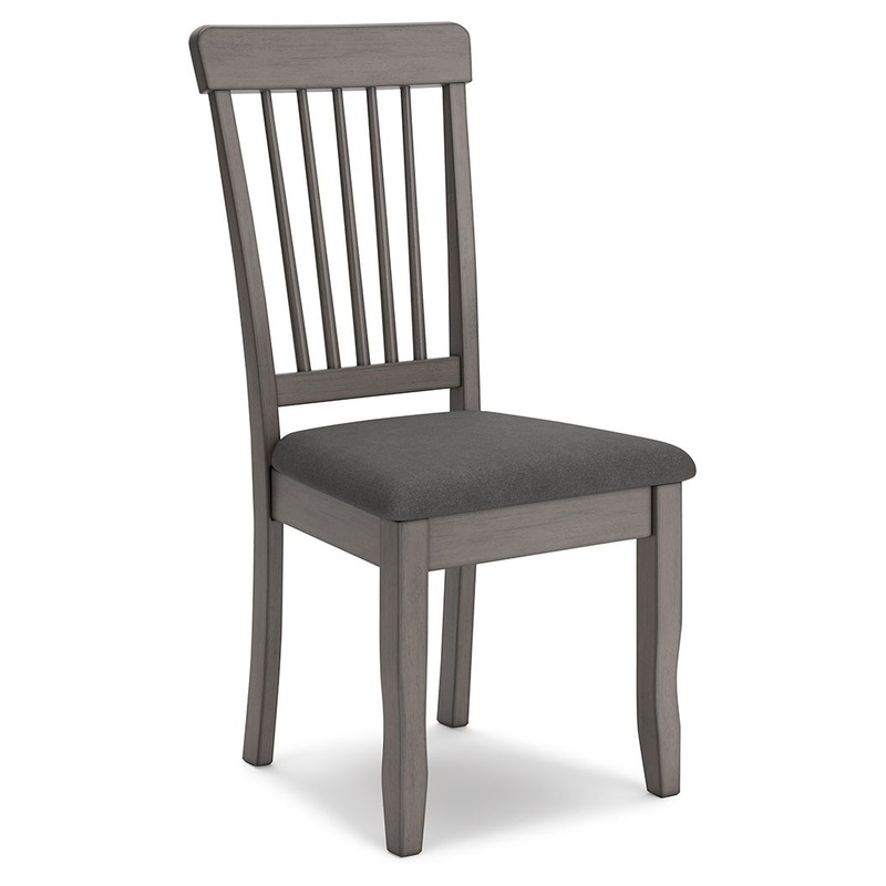 Shullden – Gray – Dining Room Side Chair (Set of 2)