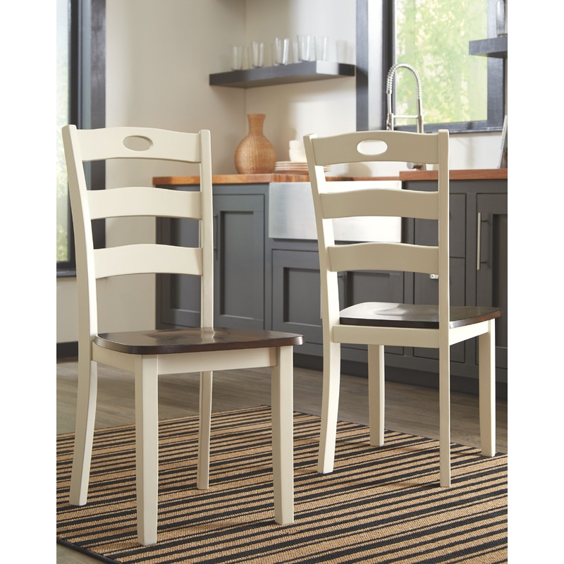 Woodanville – Cream / Brown – Dining Room Side Chair