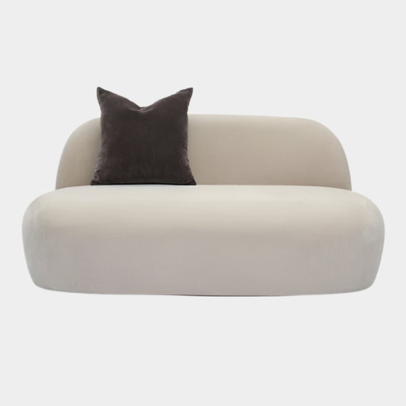 Carraway Upcycled Chenille Loveseat