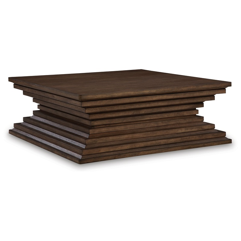 Hannodream – Warm Brown – Square Cocktail Table