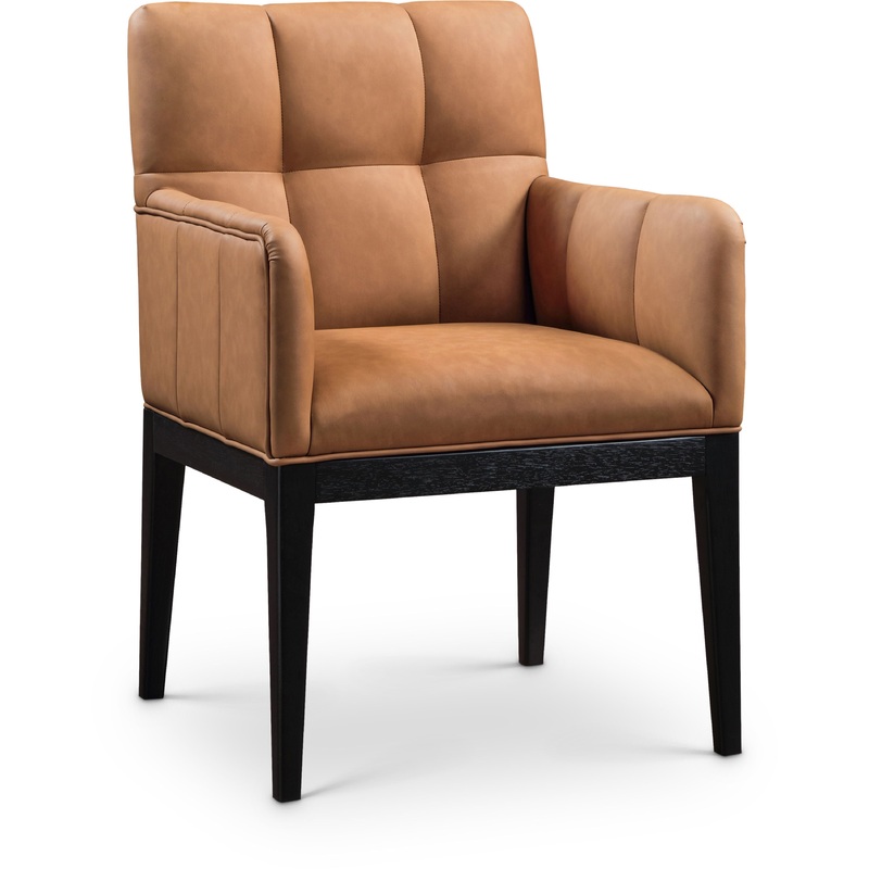 Adrian – Dining Arm Chair Set – Black Legs