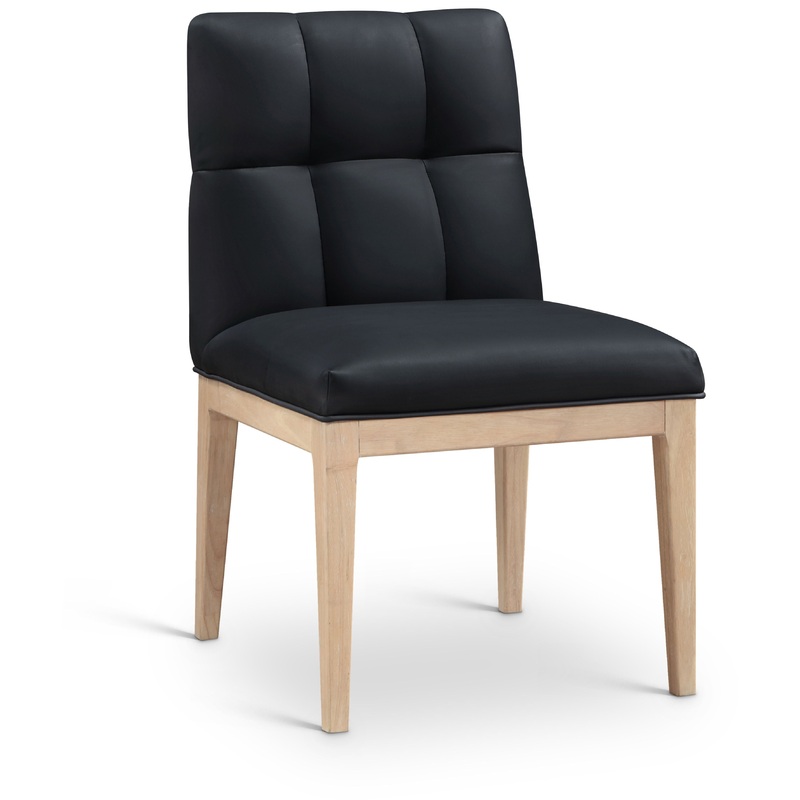 Adrian – Dining Side Chair Set – Light Brown Legs