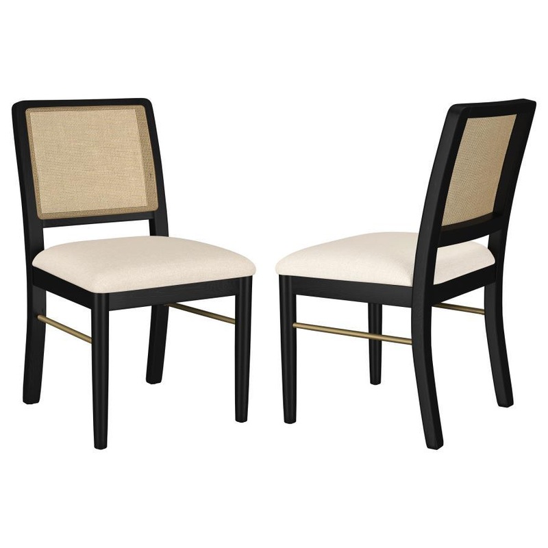 Arini – Rattan Cane Dining Side Chair (Set of 2)