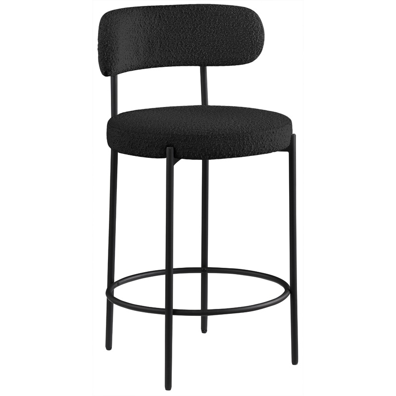 Beacon – Boucle Fabric Stool (Set of 2)