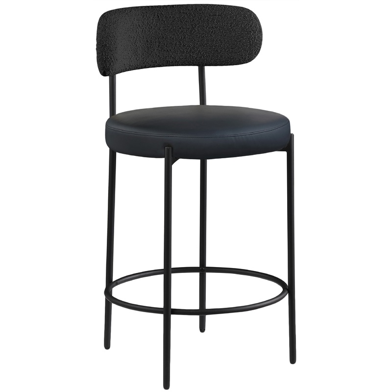 Beacon – Faux Leather Stool (Set of 2)