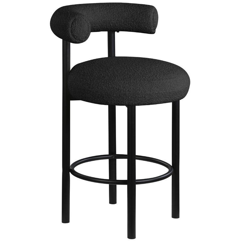 Bordeaux – Stool With Black Legs (Set of 2)