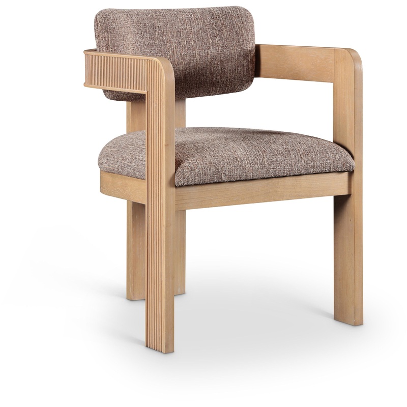 Sacha – Linen Dining Chair With Natural Base (Set of 2)