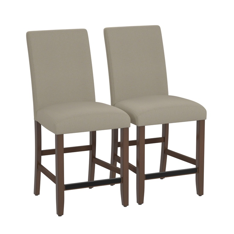 Zeph – Upholstered Barstools (Set of 2)