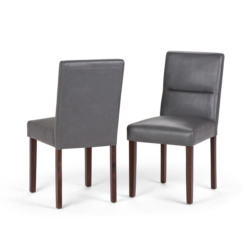 Ashford – Parson Dining Chair (Set of 2) – Stone Gray
