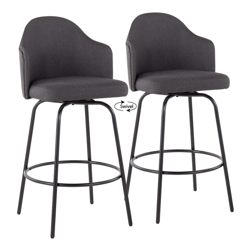 Ahoy – Contemporary Fixed Height Counter Stool (Set of 2)