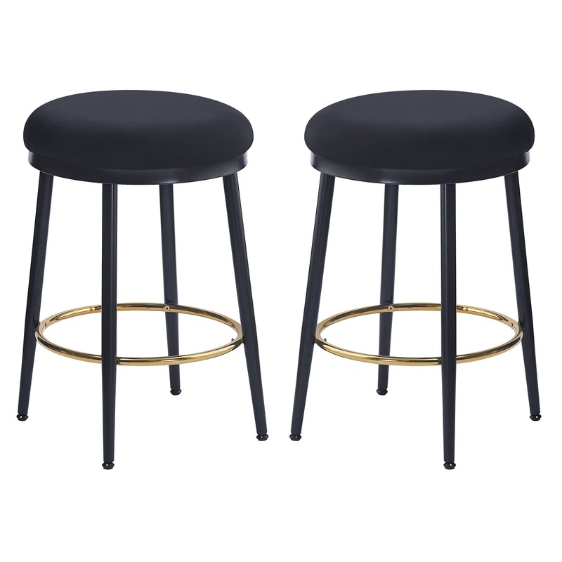 Stylish Design Counter Stools (Set of 2)