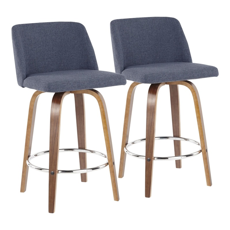 Toriano – Counter Stool – Round Base (Set of 2)