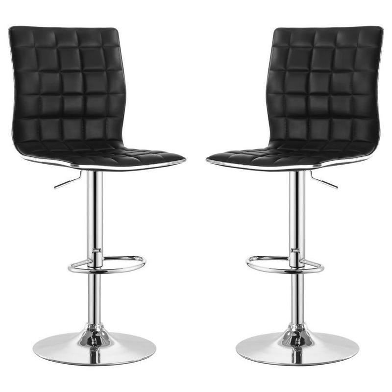 Ashbury – Upholstered Adjustable Bar Stool (Set of 2)