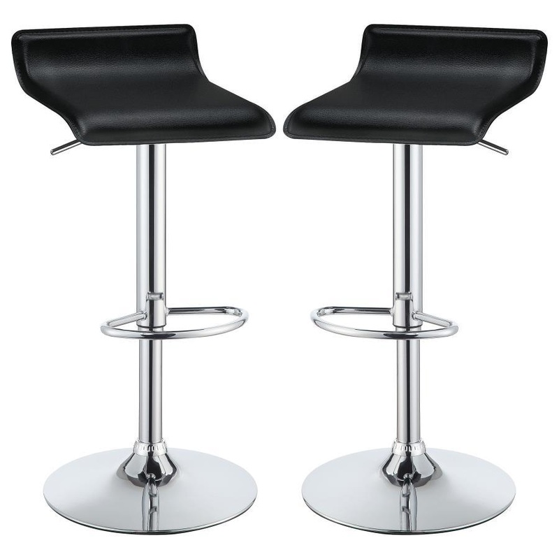 Bidwell – Upholstered Adjustable Bar Stool (Set of 2)