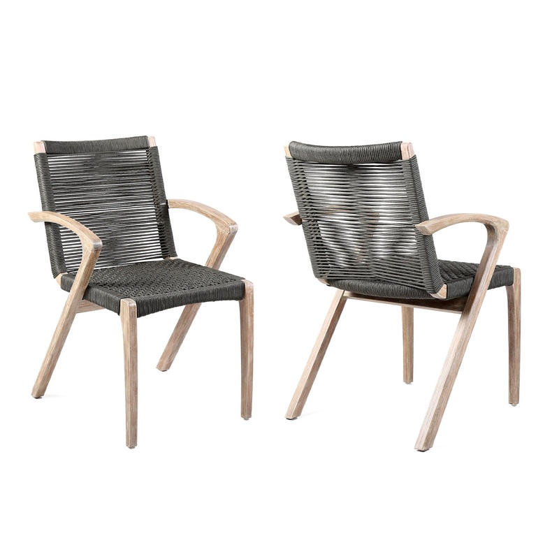 Brielle – Outdoor Rope Dining Chairs (Set of 2)