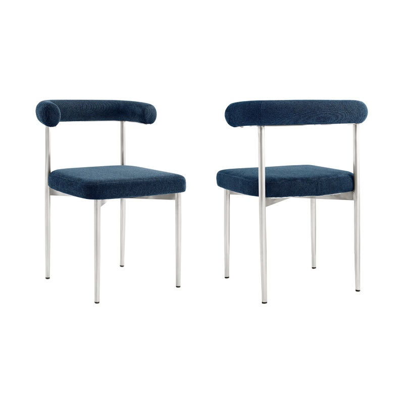 Shannon – Dining Chair (Set of 2) – Brushed Legs