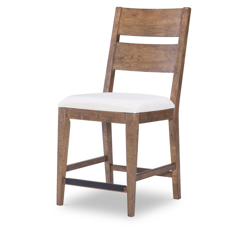 Artisan’s Place – Ladder Back Counter Height Chair (Set of 2) – Vintage Pine Ironwood