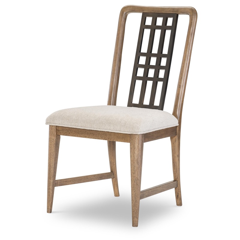 Beacon Hill – Open Back Side Chair (Set of 2) – Dusted Barley