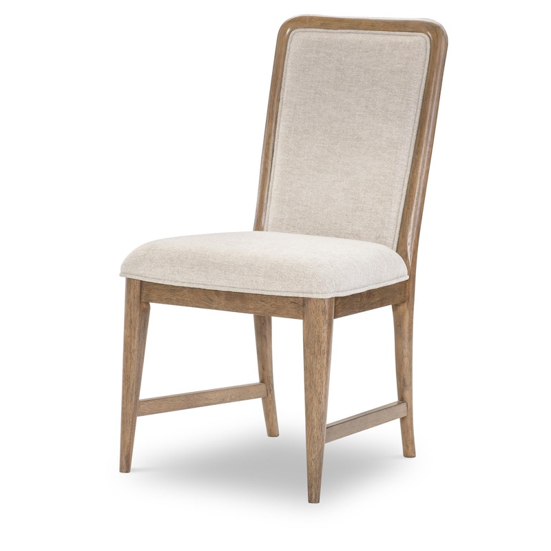 Beacon Hill – Upholstered Back Side Chair (Set of 2) – Dusted Barley