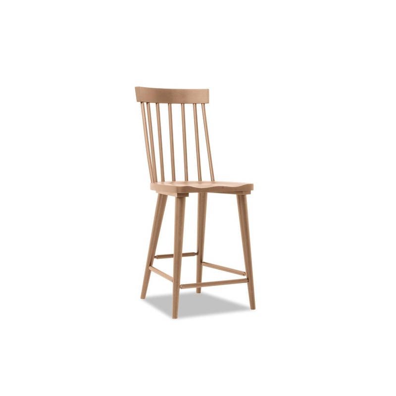 Today’s Traditions – Windsor Counter Chair (Set of 2) – Natural Hickory