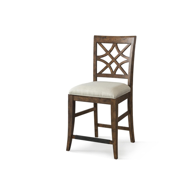 Trisha Yearwood Home – Counter Height Chair (Set of 2) – Coffee