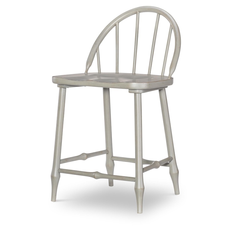 Vintage Market – Windsor Counter Height Chair (Set of 2) – Northern Moss