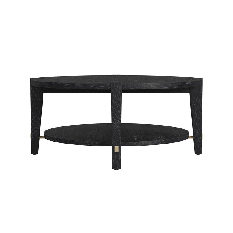 Whitfield – Round Cocktail Table – Black