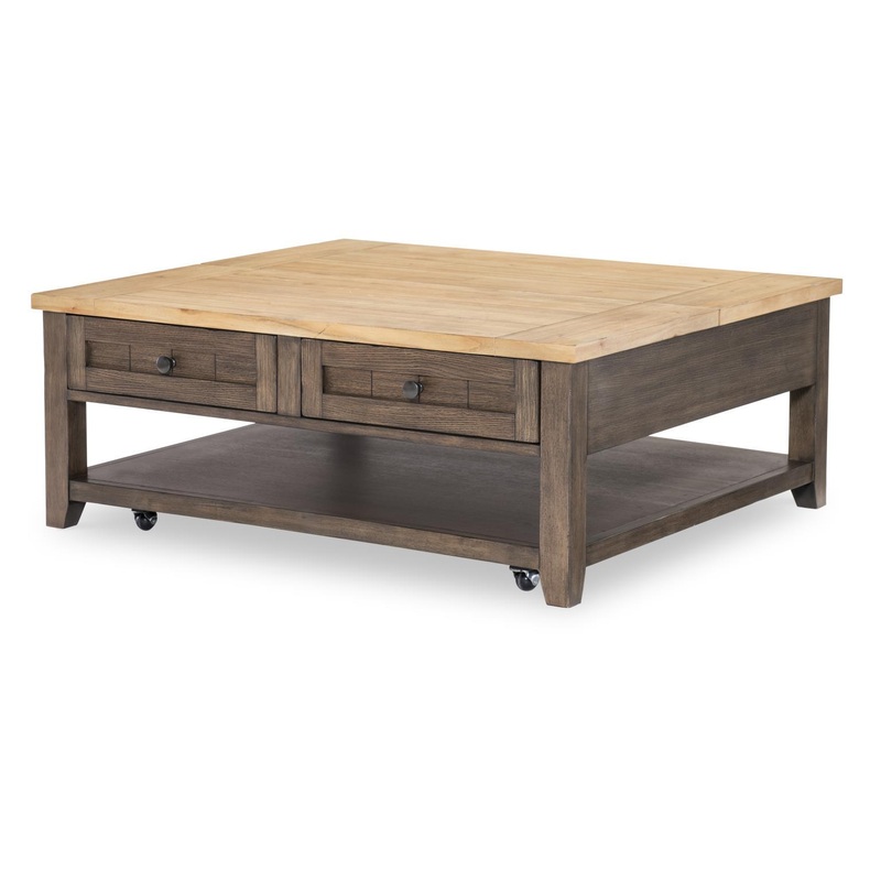 XXX’s And OOO’s – Cocktail Table – Amber And Cocoa