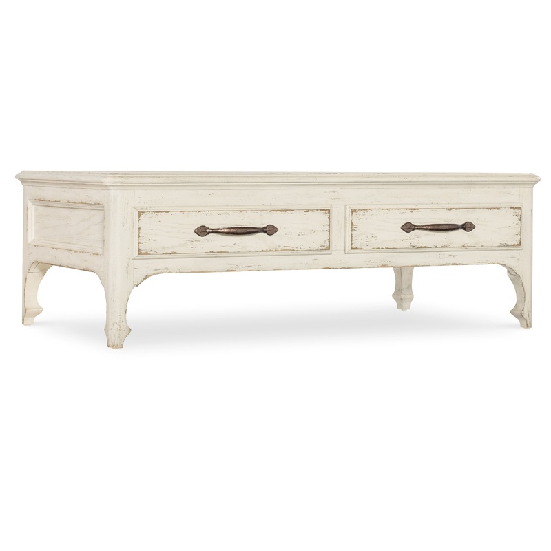 Americana – Rectangle Cocktail Table – White