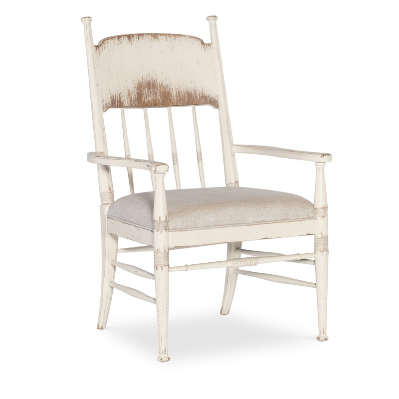 Americana – Upholstered Seat Arm Chair (Set of 2)