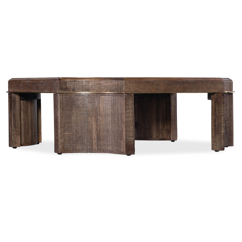 Commerce and Market – Cocktail Table – Dark Brown