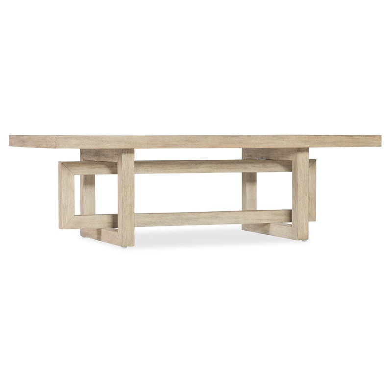 Commerce And Market – Modern Rectangle Cocktail Table – Beige