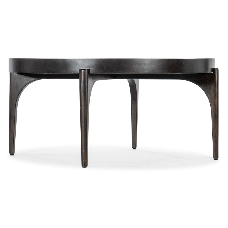 Commerce And Market – Round Cocktail Table – Black