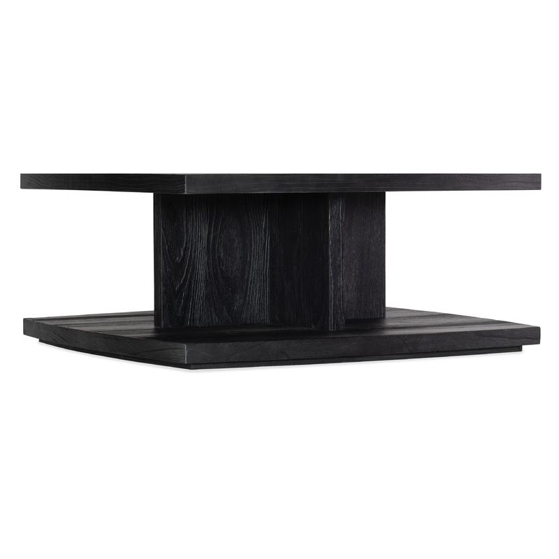 Linville Falls – Shou Sugi Ban Square Cocktail Table