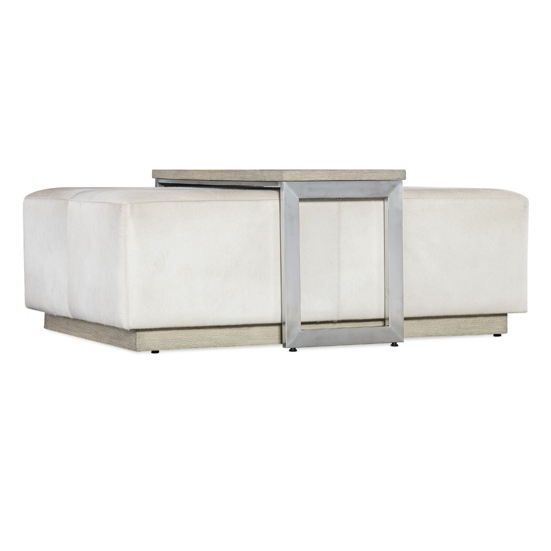 Melange – Bridged Cocktail Table – Beige