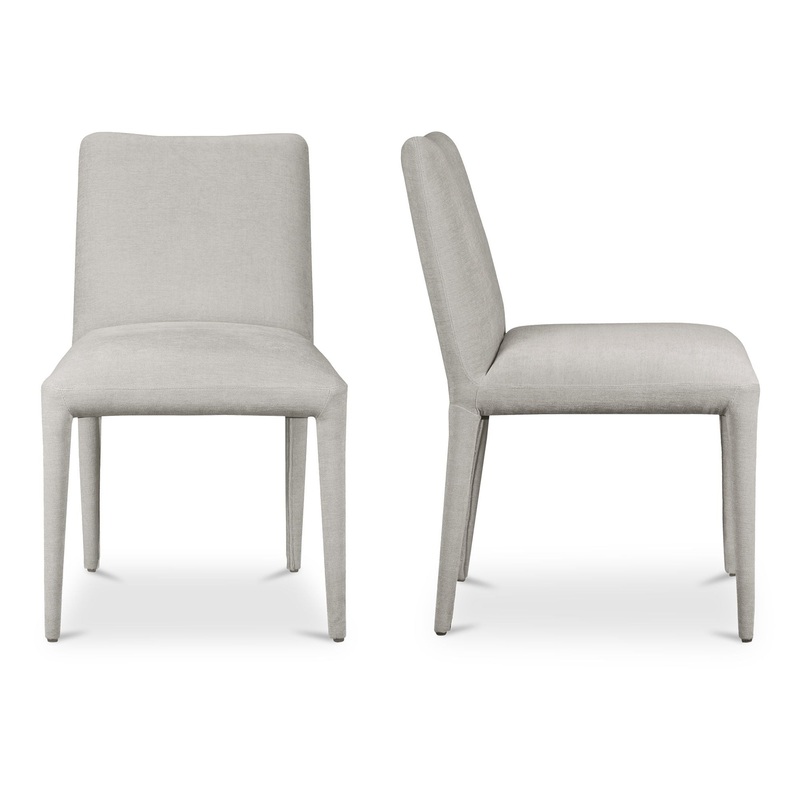 Calla – Dining Chair (Set of 2) – Light Gray