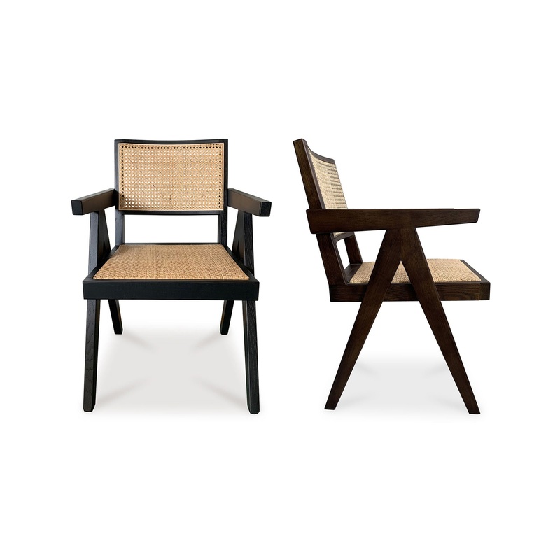 Takashi – Chair (Set of 2) – Dark Brown