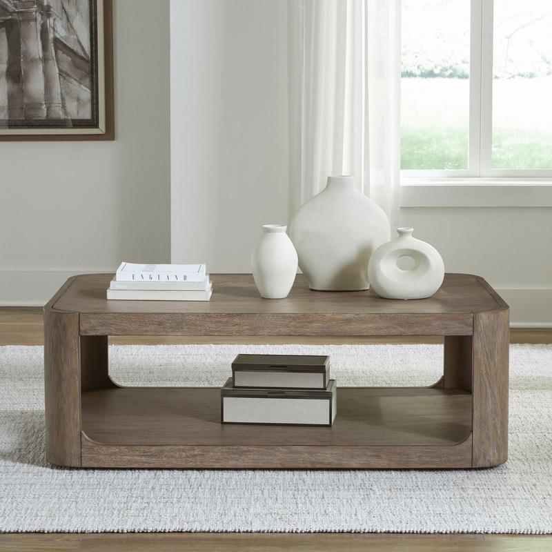 South Bend – Rectangular Cocktail Table – Brown