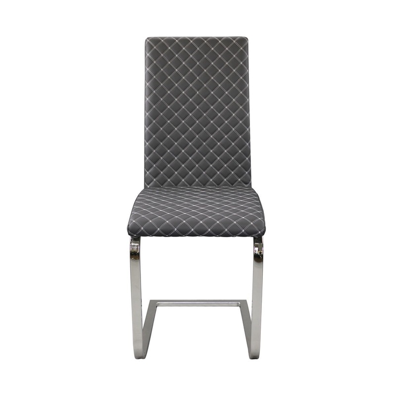Yannis – Side Chair (Set of 2) – Gray
